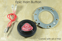 Three Stripes - Horn Button