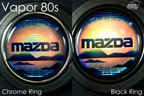 Vaporwave - Vapor 80s - Mazda Horn Button