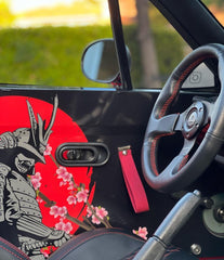 Sakura Samurai Door Card Vinyl Design