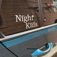 Night Kids Vinyl Decal