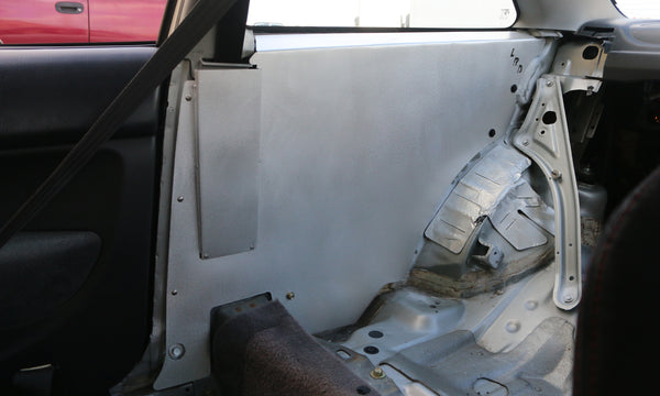 Honda Civic (96-00) Aluminum Rear Quarter Trim Panels