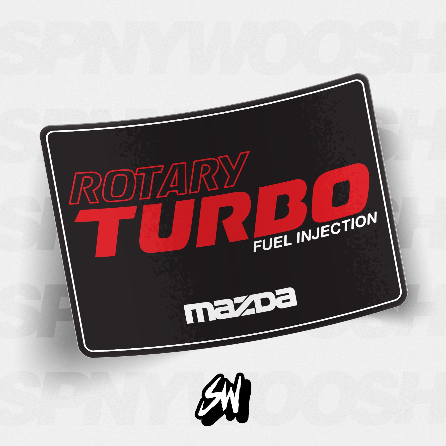 FB RX7 Replica Airbox Decal – Spinnywhoosh Graphics