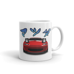 SPNYWOOSH Miata Mug - Red