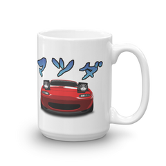 SPNYWOOSH Miata Mug - Red