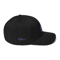 Spinnywhoosh Fitted Cap - Purple