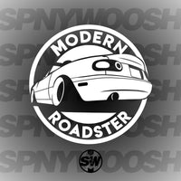 Modern Roadster Decal
