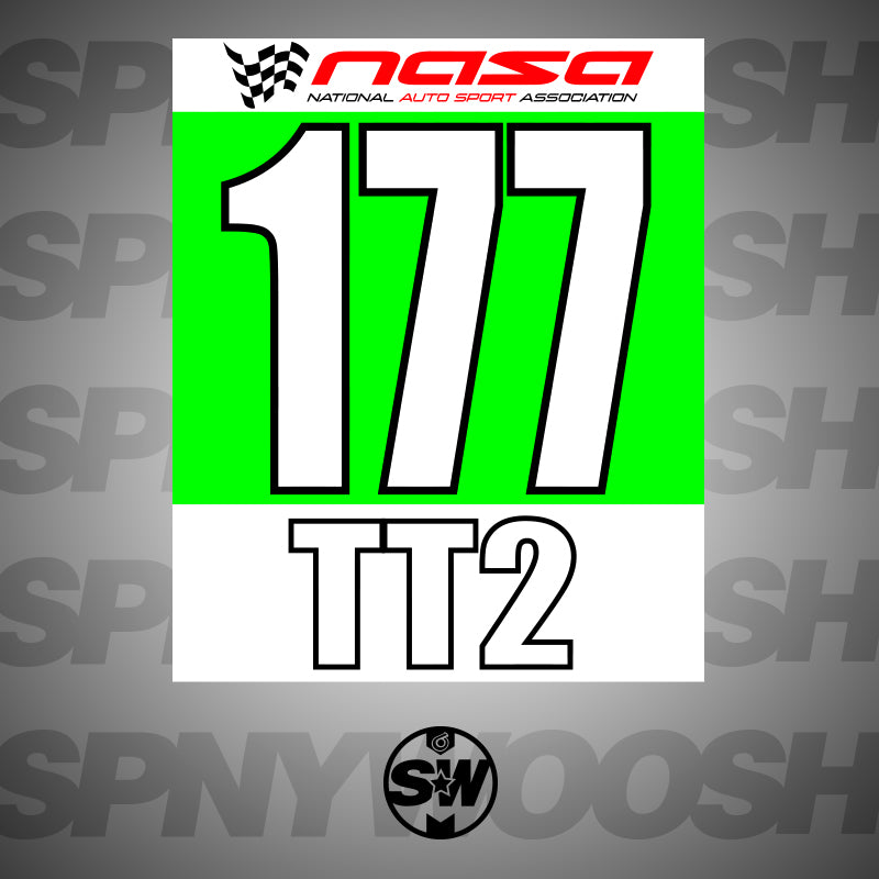 Nasa Racing Stickers