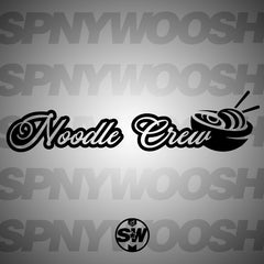 Noodle Crew Car Decal