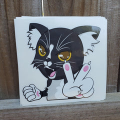 Oreo Cat Vinyl Decal