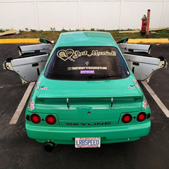 R32 Skyline Sedan Aluminum Doorcards