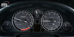 barcode gauges for na nb miatas by revlimiter