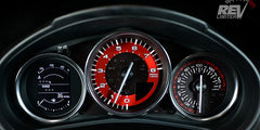 burnout gauges for nd miatas by revlimiter