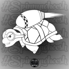 Spinnywhoosh Rocket Turtle