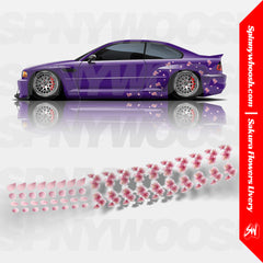 Sakura Flowers Car livery