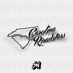 Carolina Roadsters group logo sticker