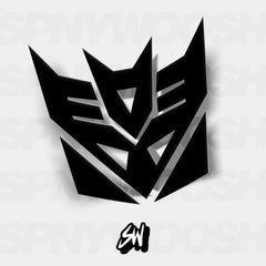 Transformers Decepticon vinyl sticker