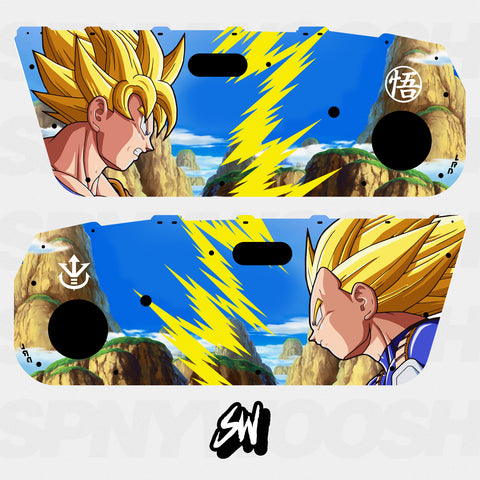 DRAGON BALL VINYL GRAPHICS CAR STICKER REAL END CAR BACK STICKER FIT ANY CAR