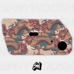 Japanese Koi Fish Door Card Graphics