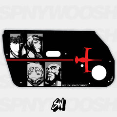 Bebop Intro Door Card Vinyl Design