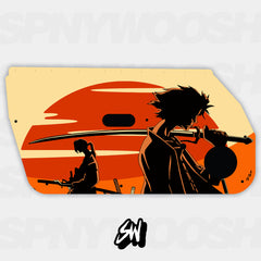 Samurai Champloo Anime Doorcard Graphics