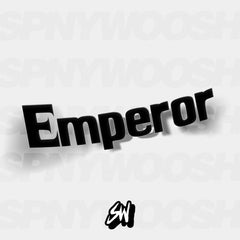 Emperor Initial D car sticker