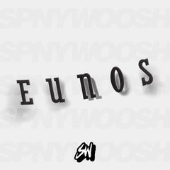 Eunos text logo vinyl sticker