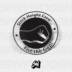 stock height fist the gap car sticker