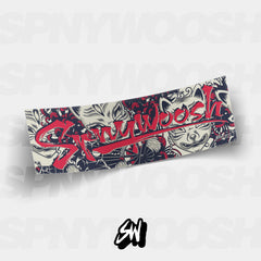 Kitsune Mask SPNYWOOSH Slap Sticker