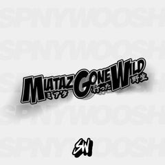 miataz gone wild logo sticker