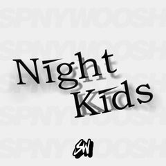 night kids sticker