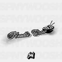 Noodle Crew vinyl car sticker