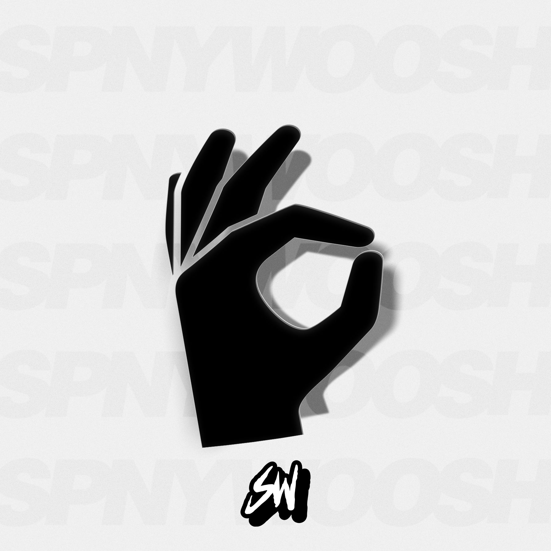 OK Hand Gesture Decal  Spinnywhoosh Graphics