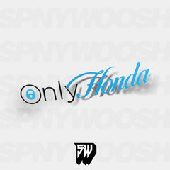 only fans honda decal