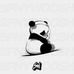 sad panda sticker