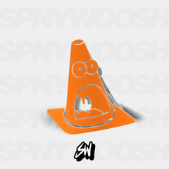 screaming cone sticker