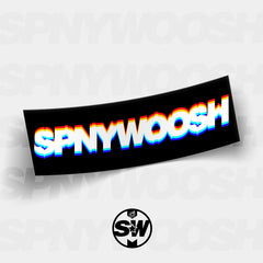 SPNYWOOSH Glitch Slap Sticker