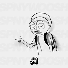 you son of a bitch i'm in morty sticker