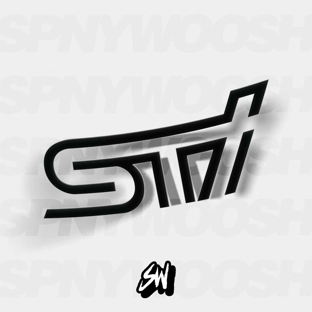 Subaru STi Decal | Spinnywhoosh Graphics