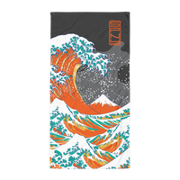 Summer Vibes - Great Wave Beach Towel