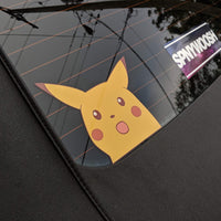 Surprised Pikachu Decal