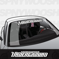 Need for Speed Underground Printed Banner