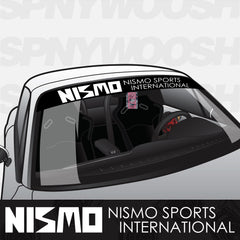 Retro Nismo Windshield Banner