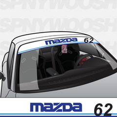 IMSA RX7 Mazda Windshield Banner