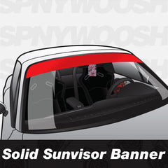 solid sunstrip banner