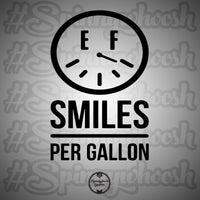 Smiles Per Gallon Decal