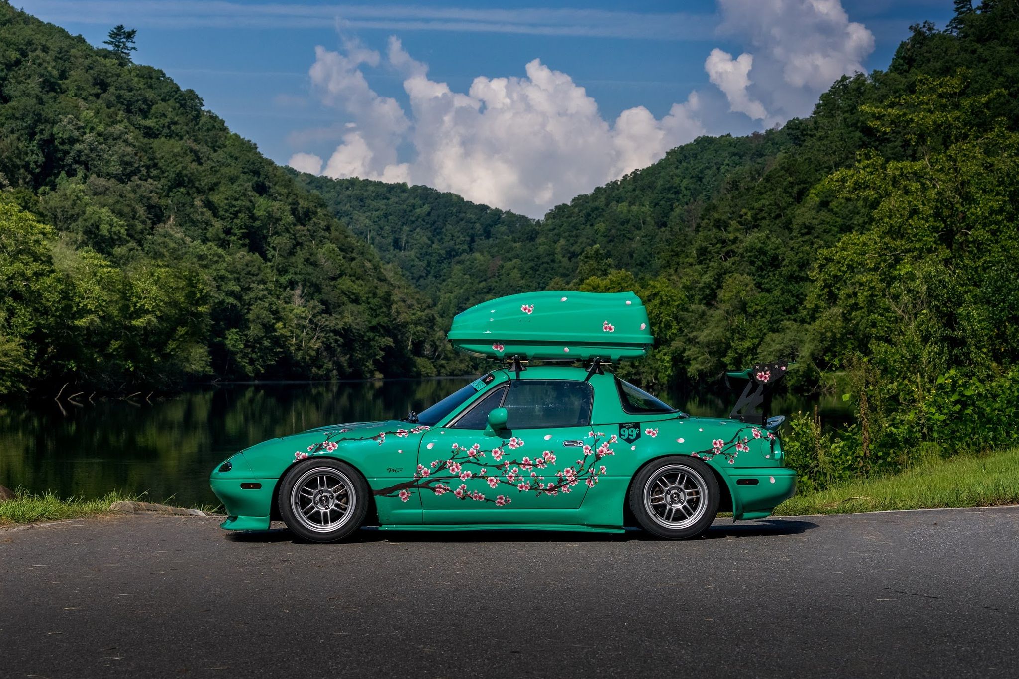 mx5 roof tent Miatas in the Mountains Camping Tee