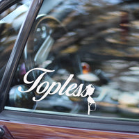 Topless Decal