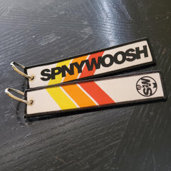 Retro Toyota SPNYWOOSH Keytag