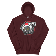 Kitties and Boost Christmas Hoodie - Standard