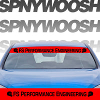 FS Performance Engineering Decals